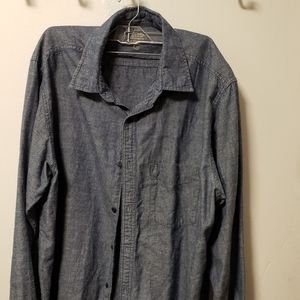 Banana  republic long sleeve denim shirt